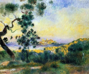  Pierre Peintre - Vue d’Antibes Pierre Auguste Renoir